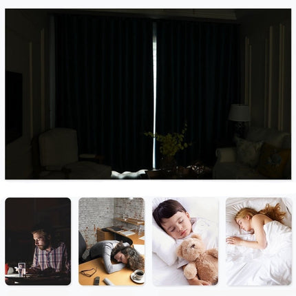 Cortina térmica opaca amarillo mostaza