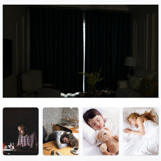 Cortina térmica opaca color rosa