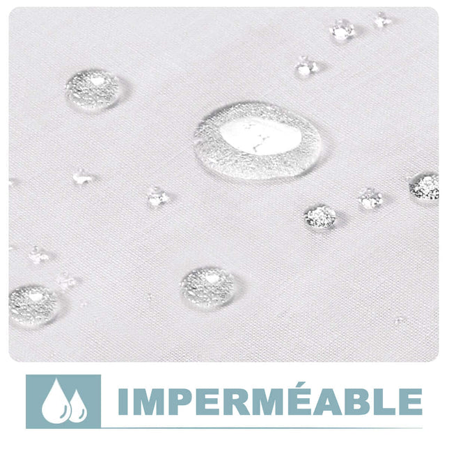 Cortina de Exterior a Rayas Impermeable