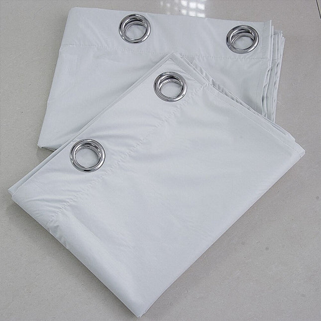 Cortina de exterior blanca para pérgola