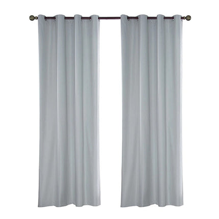 Cortina de exterior blanca para pérgola