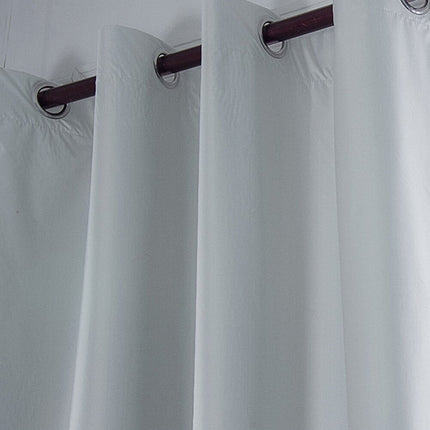 Cortina de exterior blanca para pérgola