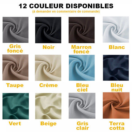 Cortina de pérgola impermeable color beige