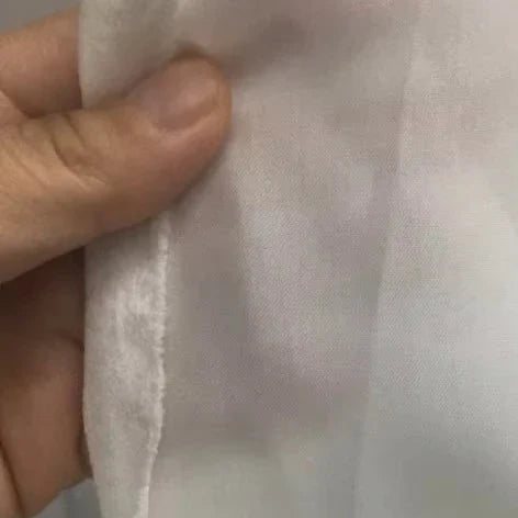 Cortina Visillo Blanco Tela Ligera