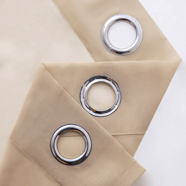 Visillo blanco translúcido para salón