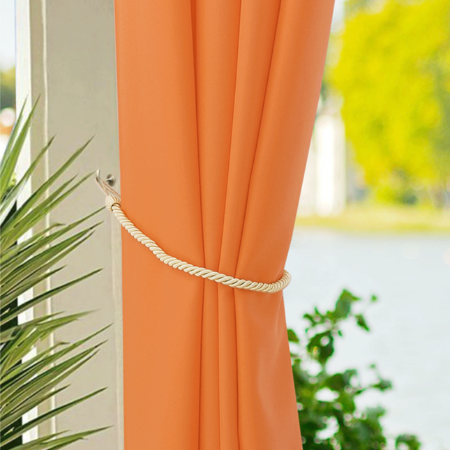 Cortina para cenador de jardín exterior