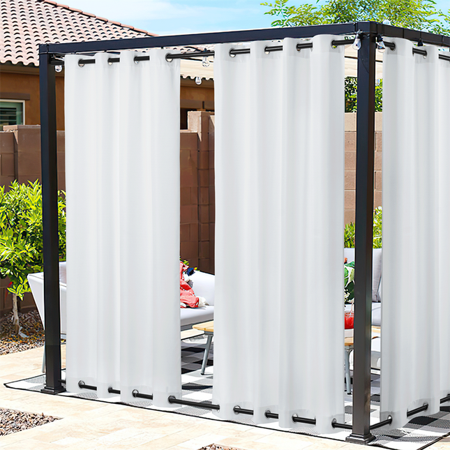 Cortina para cenador de jardín exterior