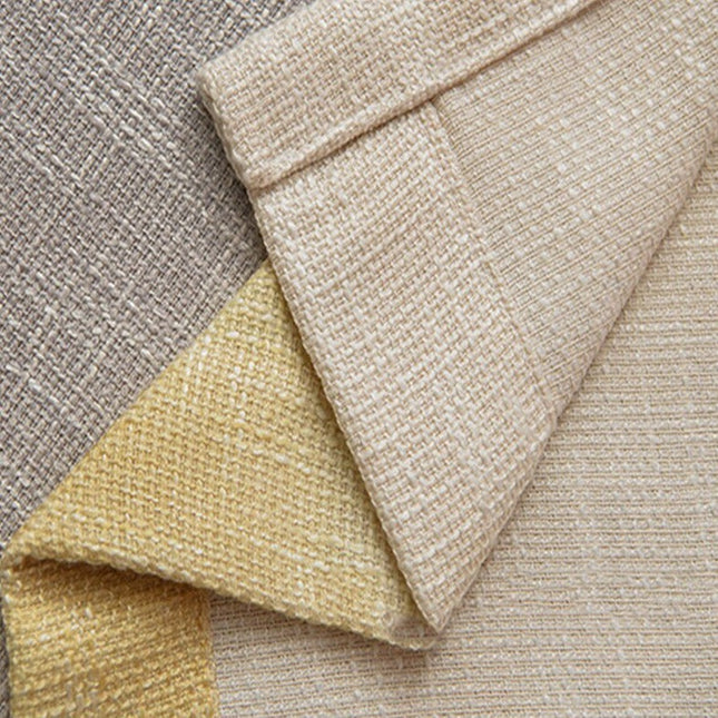 Cortina de salón a rayas verticales