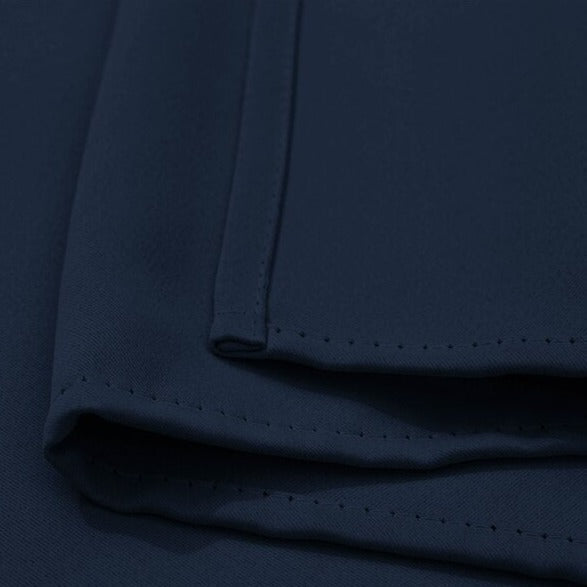 Cortina exterior azul oscuro para pérgola