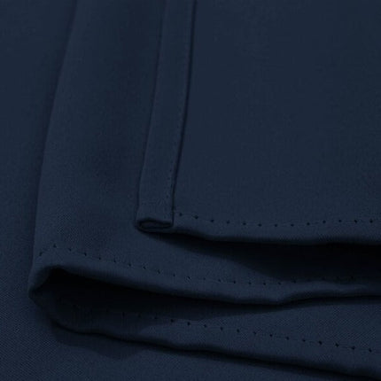 Cortina exterior azul oscuro para pérgola