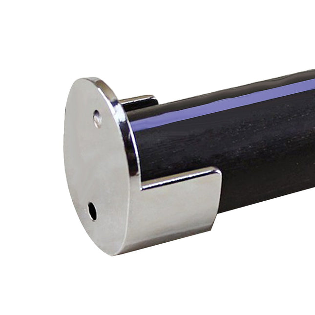 Soporte de pared para barra redonda