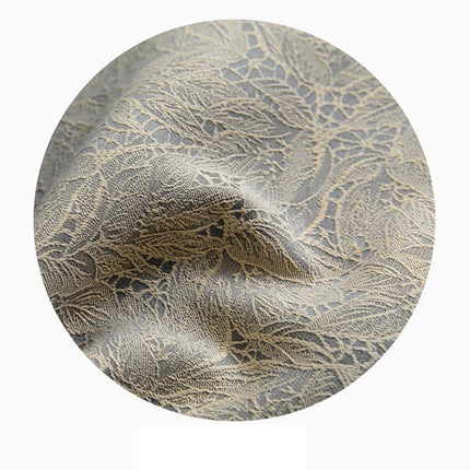 Cortina opaca texturizada blanco crema