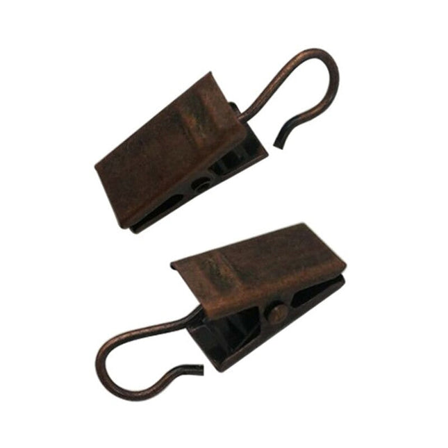 Ganchos con pinzas para colgar cortinas