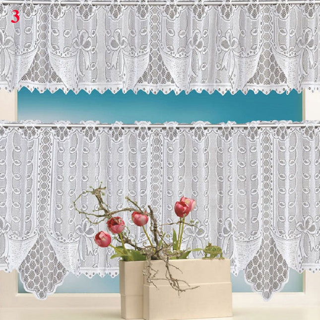 Visillo de cocina estilo café