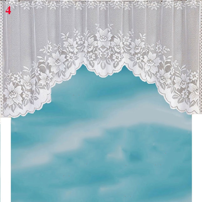 Visillo de cocina estilo café