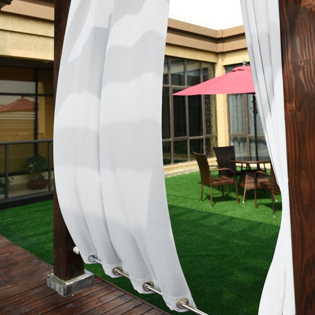 Cortina Cortavientos para Jardín y Terraza