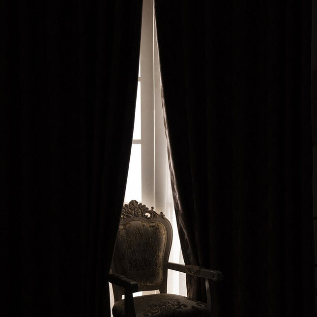 Cortina Opaca Jacquard Abstracto Topo