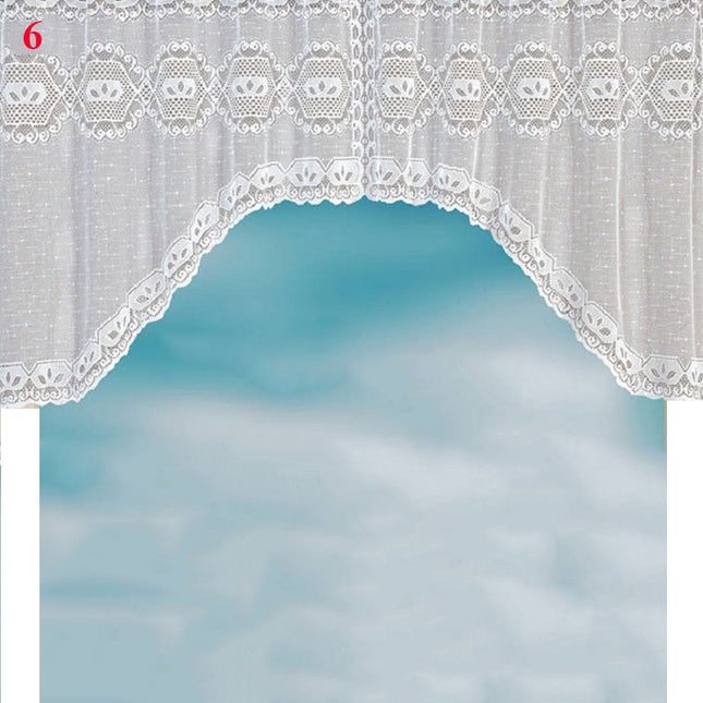 Visillo de cocina estilo café