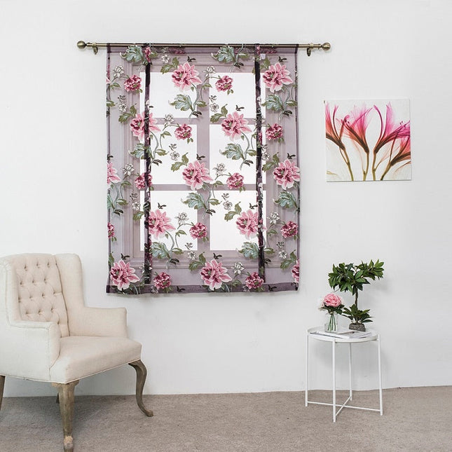 Estor paqueto con estampado floral