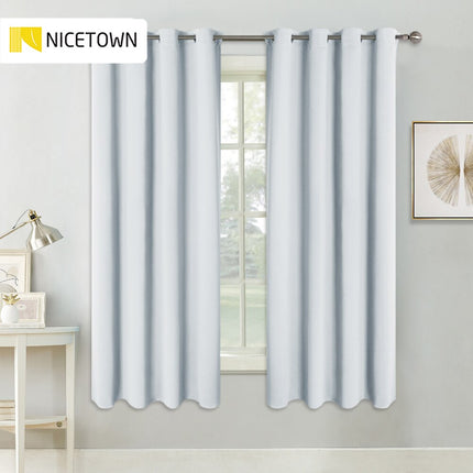 Cortina opaca aislante de luz