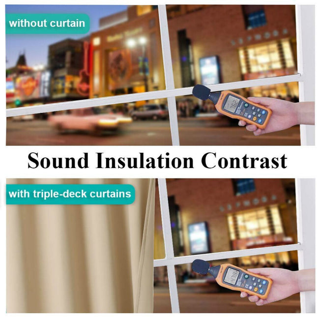 Cortina Opaca Aislante y Filtrante