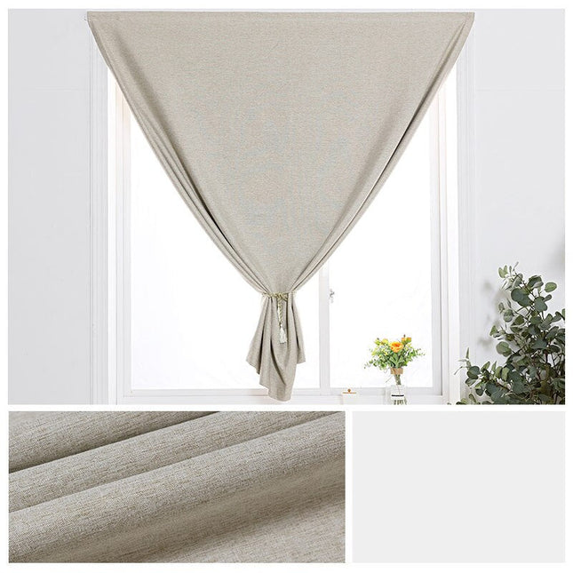 Cortina ajustable para ventana con velcro