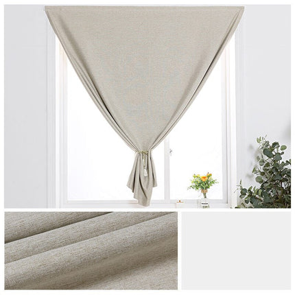 Cortina ajustable para ventana con velcro