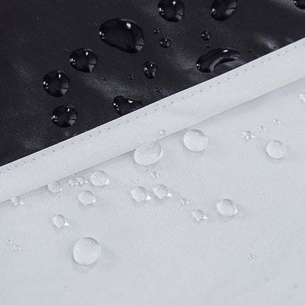 Cortina de exterior blanca para pérgola