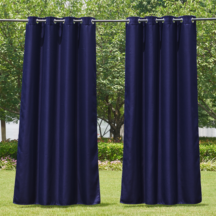 Cortina exterior impermeable para jardín