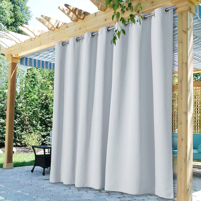Cortina de exterior para pérgola impermeable