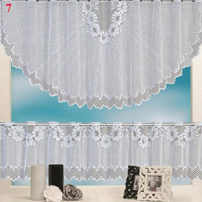 Visillo de cocina estilo café