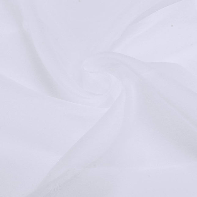 Visillo Translúcido Liso Blanco Salón