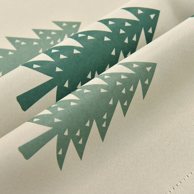 Cortina Opaca Infantil Estampado Bosque