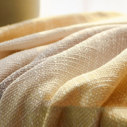 Cortina de salón a rayas verticales