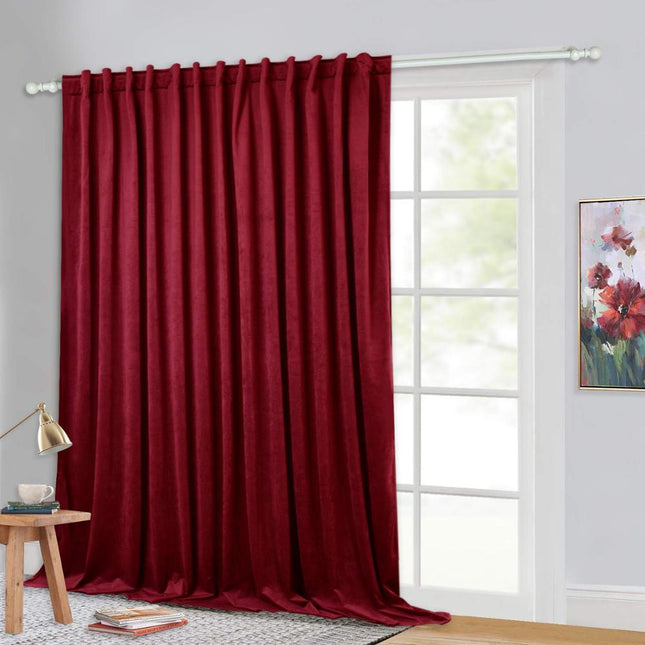Cortina de terciopelo gris oscuro elegante
