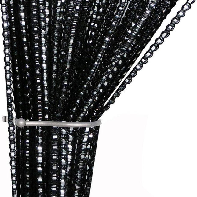 Visillo moderno con rayas verticales