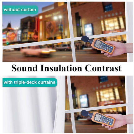 Cortina Blackout Aislante Térmica y Sonora