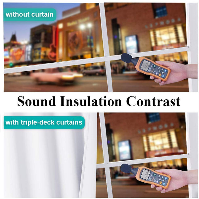 Cortina Blackout Aislante Térmica y Sonora