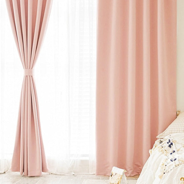 Cortina Opaca Lisa para Dormitorio