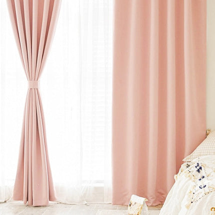 Cortina Opaca Lisa para Dormitorio