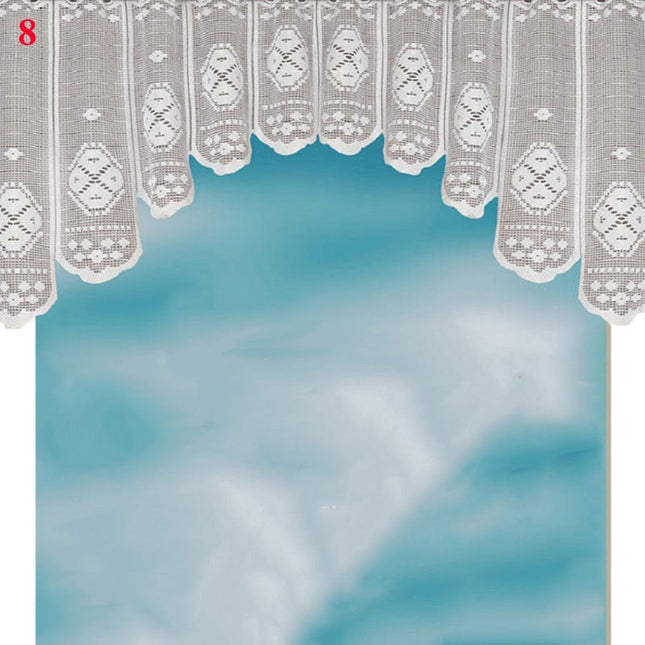 Visillo de cocina estilo café