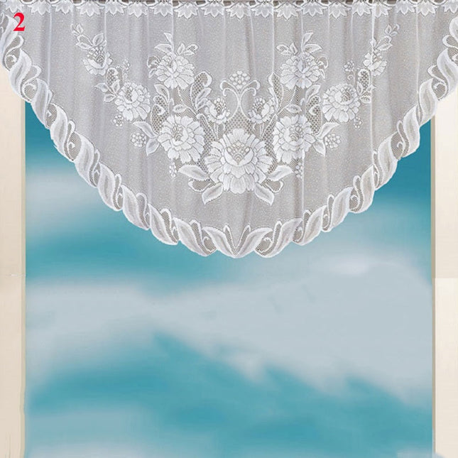 Visillo de cocina estilo café