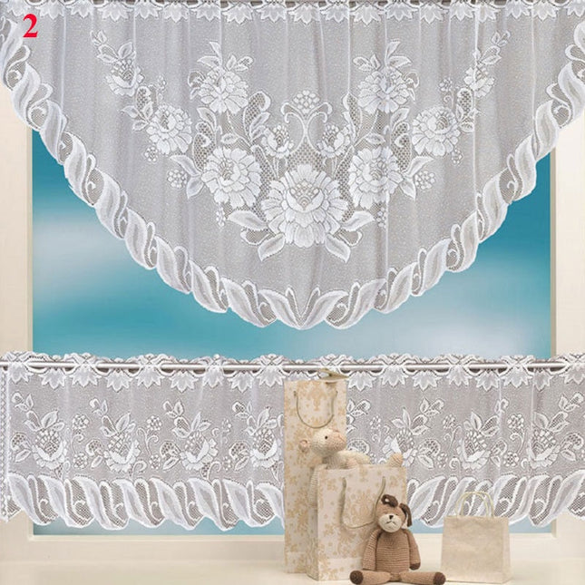 Visillo de cocina estilo café