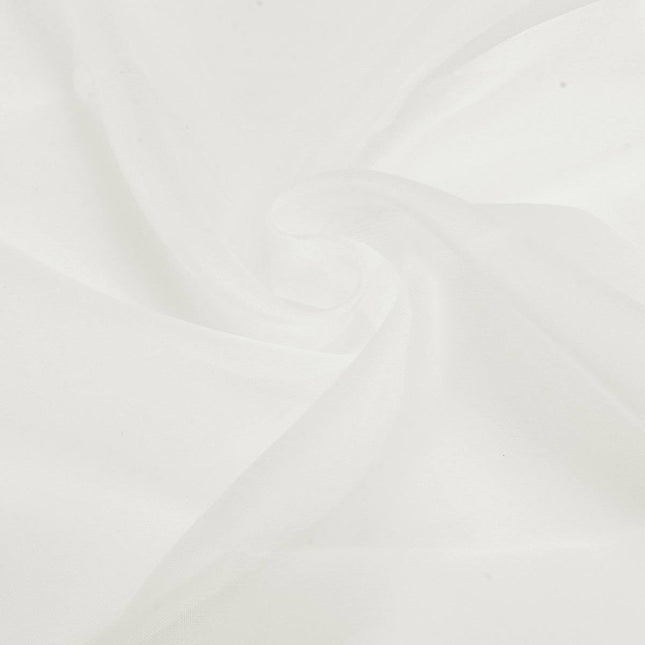 Visillo Translúcido Liso Blanco Salón
