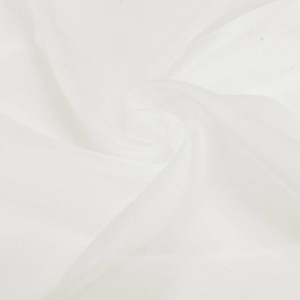 Visillo Translúcido Liso Blanco Salón