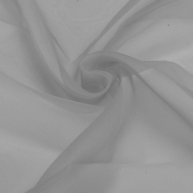 Visillo Translúcido Liso Blanco Salón