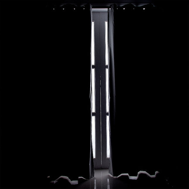 Cortina de exterior blanca para pérgola