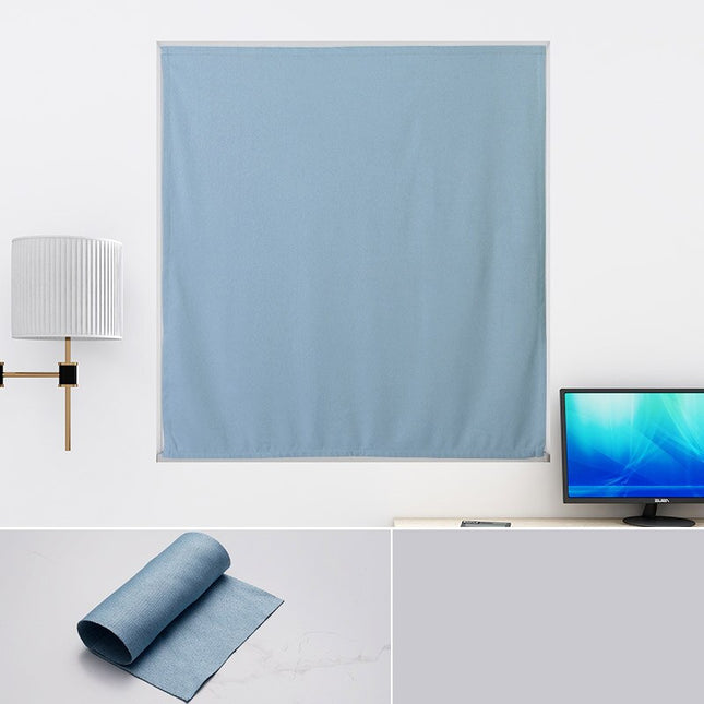 Cortina adhesiva con velcro para ventana