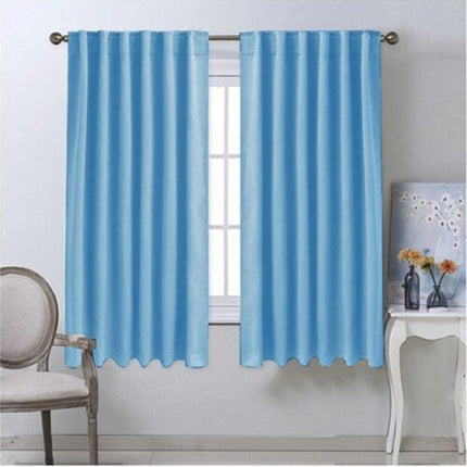 Cortina opaca térmica para habitación