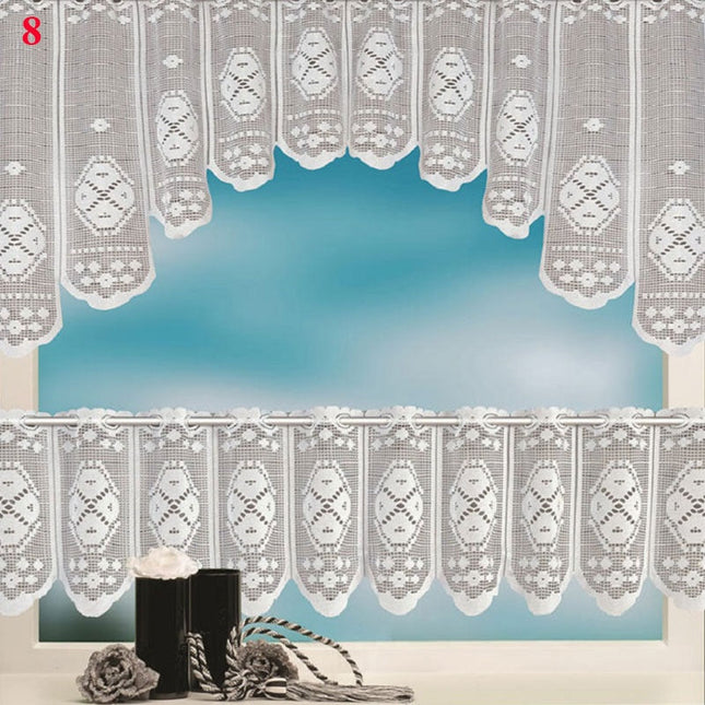 Visillo de cocina estilo café